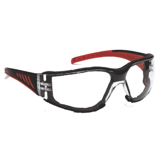 OČALA ZAŠČITNA Modell 622, prozorno steklo 2mm, odporno na praske in meglenje, č