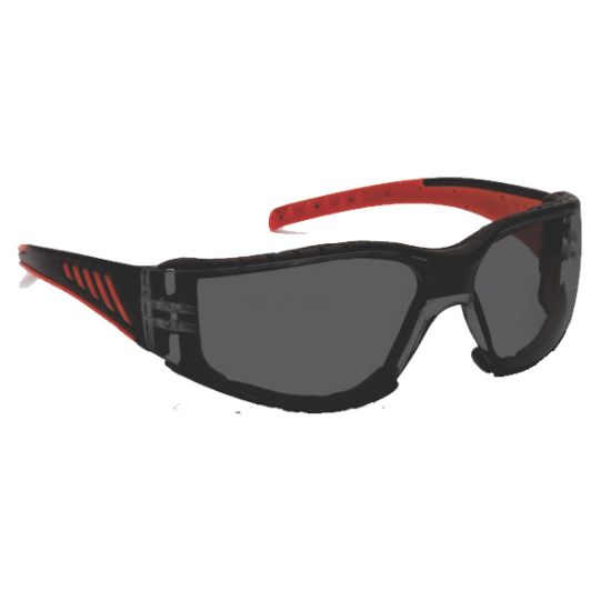 OČALA ZAŠČITNA Modell 622, temno steklo 2mm, odporno na praske in meglenje, črno