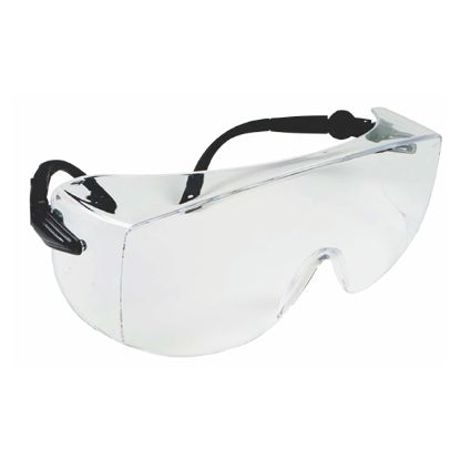 OČALA ZAŠČITNA Modell 653, prozorno steklo 2mm, odporno na praske in meglenje, č