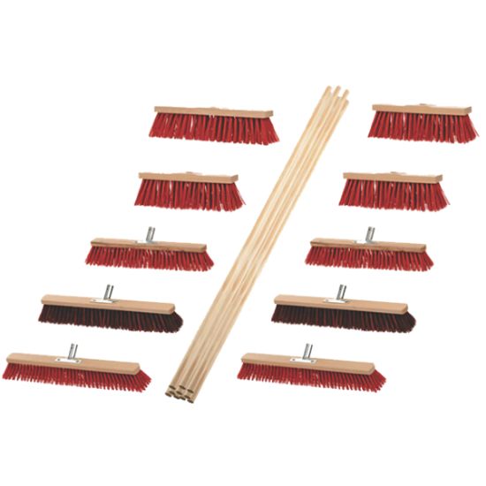 METLE IN ROČAJI v 20-delni gar. (širine 400,500,600mm,elaston+arenga)