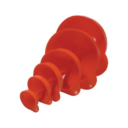 LIJAKI v 6-delni garnituri (D50,70,90,115,150,160mm) HD-PE z gibljivo izlivno ce