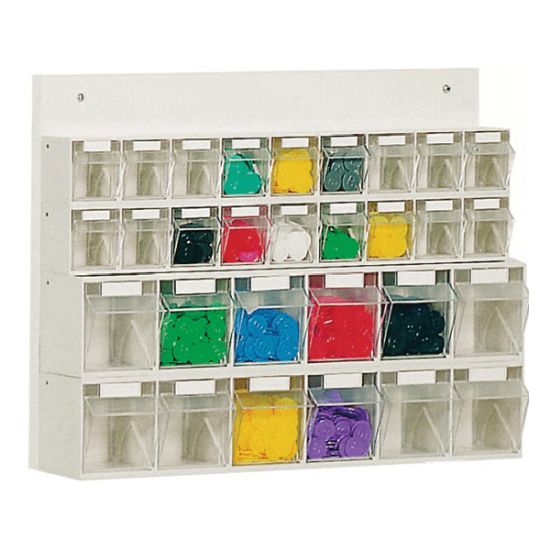 SISTEM ZLOŽLJIVIH POSOD 410x108x600mm (posode:18xA, 12xB)