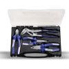 KLEŠČE KROMIRANE, izolirane, v 4-delni garnituri v plastičnem kovčku