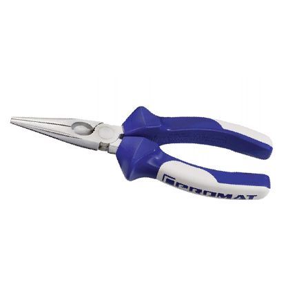 KLEŠČE PLOŠČATE KONIČNE  - RAVNE 160mm DIN/ISO 5745 - kromirane