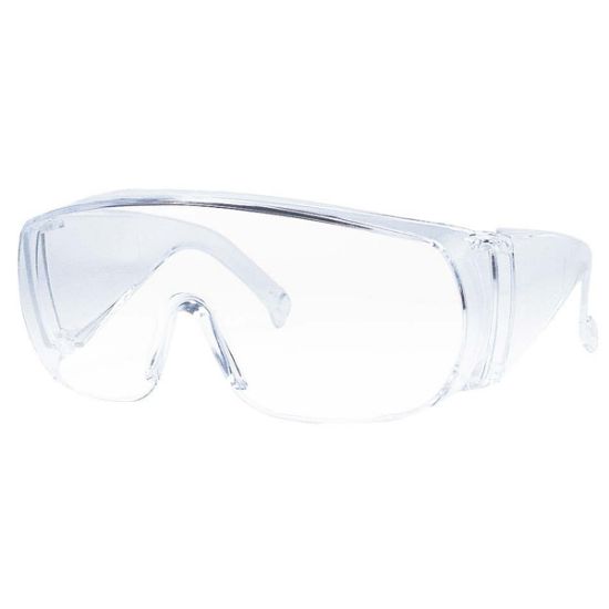 OČALA ZAŠČITNA Modell 652, prozorno steklo 2mm, odporno na praske in meglenje, p