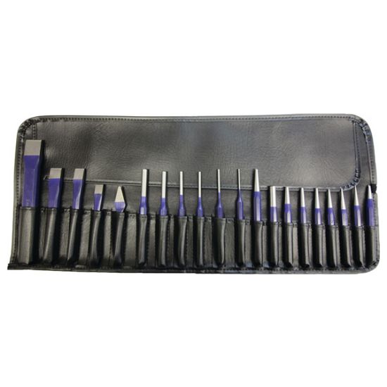 ORODJE v 20-delni garnituri (sekači, prebijači, točkala)