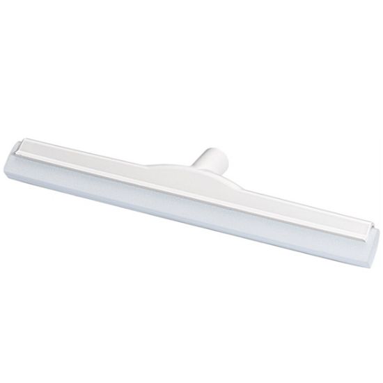 BRISALEC OKEN 450mm, bele barve, s plastičnim ohišjem in dvojno gumijasto čistil