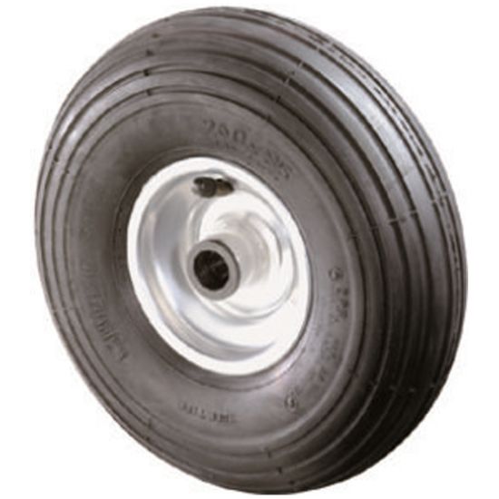 KOLO TRANSPORTNO ZRAČNO GUMI D400x100mm, nosilnost 250kg-jekleno platišče