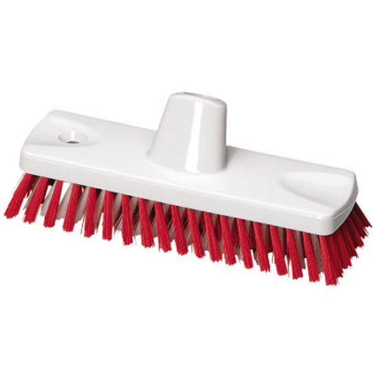 METLA DOLŽINE 300mm, plastična, rdeče barve, debelina ščetine 0,5mm (toplotno od