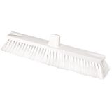 METLA ZA INDUSTRIJSKE DVORANE IN CESTE DOLŽINE 450mm, plastična, bele barve (top