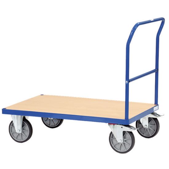 VOZIČEK TRANSPORTNI-ROČNI 500kg  z eno nakl.površ. 1000x600mm          
