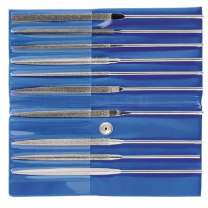 PILE PRECIZNE DIAMANTNE dolžine 140mm/D126 v 6-delni garnituri