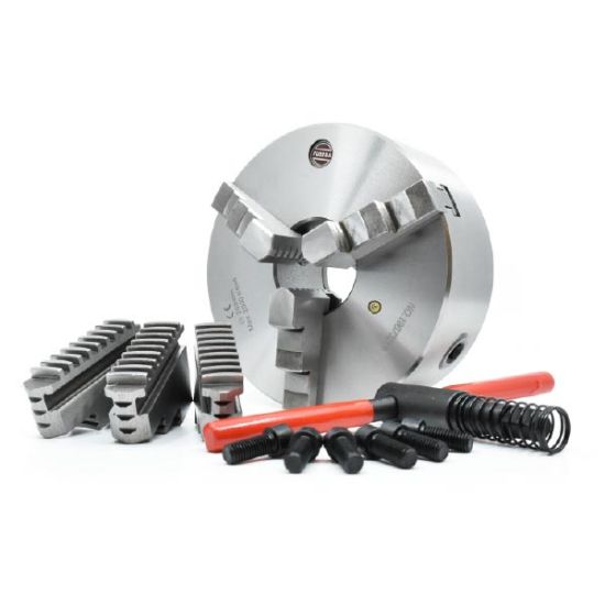 GLAVA VPENJALNA - TROČELJUSTNA DIN6350 D125mm/3 - lita