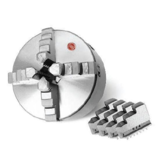 GLAVA VPENJALNA - ŠTIRIČELJUSTNA DIN6350 D200mm/4 - lita