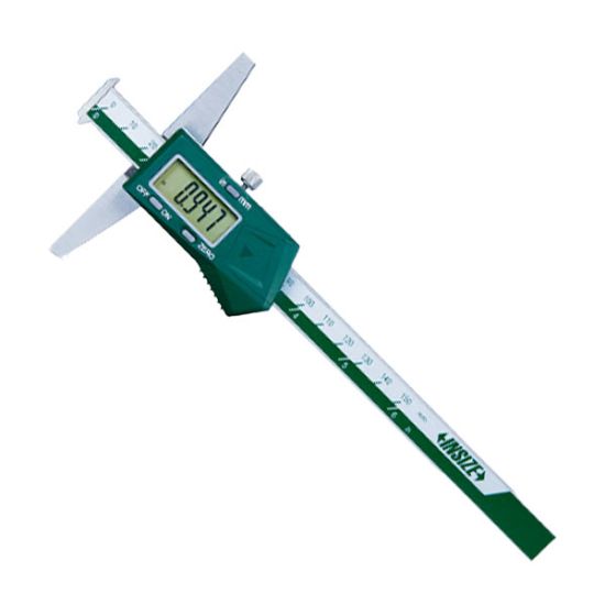 MERILO POMIČNO GLOBINSKO DIGITALNO 0-150mm/0,01mm z kljunom in podatkovnim izhod