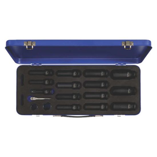 35-delna GARNITURA nasadnih ključev 1/2˝