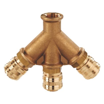 RAZDELILNIK Z TREMI SKLOPKAMI iz mesinga IG DN7,2-G1/2"