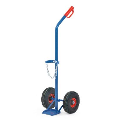 VOZIČEK ZA PREVOZ JEKLENK - ENOJNI nosilnost 100kg,  D204-229mm, FETRA 51101