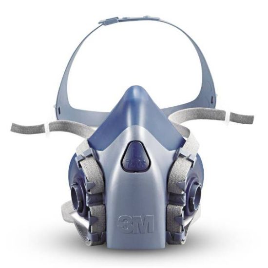 7503, MASKA POLOBRAZNA 3M, ZA VEČKRATNO UPORABO,VELIKOST L. 
