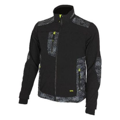 JAKNA DELOVNA MOŠKA BENNON BENNON PREDATOR 290 G, ČRNO/SIVE BARVE, VEL.S