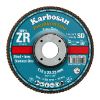 PLOŠČA LAMELNA D125x22,23mm ZXPR22 Gr.60 PREMIUM LINE SD konična ZR Karbosan