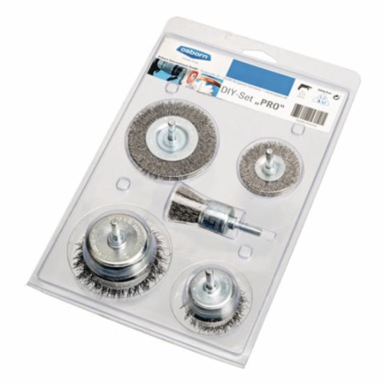 ŠČETKE ŽIČNE - 5-DELNA GAR., OKROGLA 50 IN 75MM, LONČASTA ŠČETKA 50 IN 75MM,  ŠČ