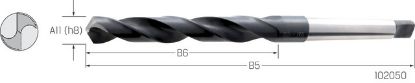 Slika SVEDER ŠPIRALNI DIN345 D26,0mm MK HSS-ST