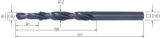 Slika SVEDER STOPENJSKI DIN8378 90° D6,8x9,0mm za M8 HSS                              