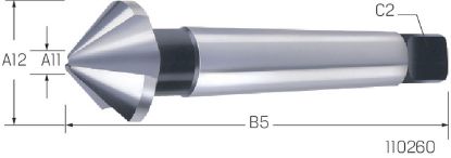 Slika GREZILO 90° D80,0mm MK4 HSS 