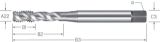 Slika SVEDER NAV.STROJNI DIN2184-1/C UNC 1/2"-13 HSS-E-V3