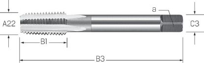 Slika SVEDER NAV.STROJNI NPT 3/8"-18 HSS-E-V3