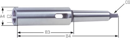 Slika PUŠA REDUCIRNA-PODALJŠANA DIN2187 MK3/MK3                                       