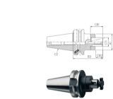 Slika TRN VPENJALNI ZA REZKALNO GLAVO - KOMBINIRANI MAS403 AD BT40x16mm - kratek    