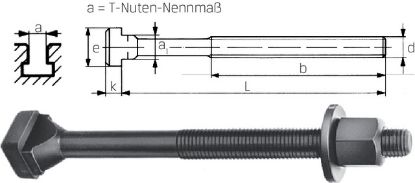 Slika VIJAK-T DIN787 M16X100                 