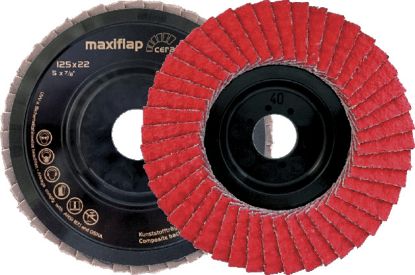 Slika DISK BRUSNI LAMELNI D125mmx22,23mm K40 Ceratrim-keramik 