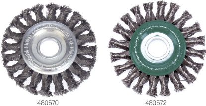 Slika ŠČETKA COFASTA POSUKANA JEKLENA D115x14mm (izvrtina D22,2mm)