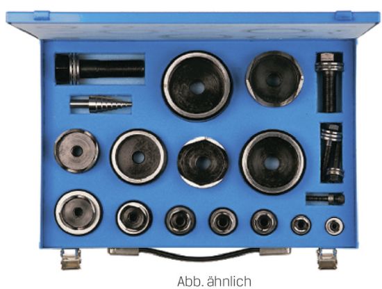 Blechlocher-Satz mit Standard-Druckschraube