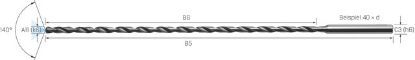 Slika SVEDER SPIRALNI CrazyDRILL VHM s kanali 30xD D2,0mm L=105/66mm eXedur SL MIKRON
