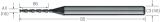 Slika Kleinstbohrer VHM 7xd UNI MIQUDRILL 210    1,27mm MIKRON