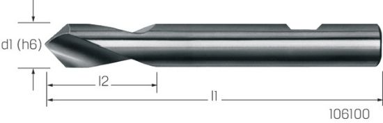 SVEDER SREDIŠČNI NC D3,0mm 90° HSCO