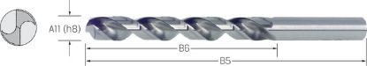 Slika SVEDER ŠPIRALNI DIN338 W D4,2mm HSS