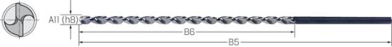 SVEDER ŠPIRALNI DIN1869 D2,0x125mm HSS