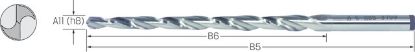 Slika SVEDER SPIRALNI KONIČNI DIN1898 N 1:50 D3,0mm HSS