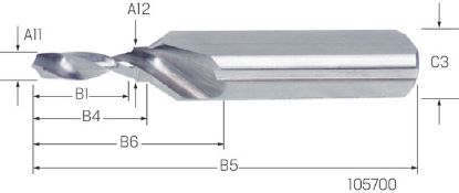 Slika SVEDER STOPENJSKI ZA NAVOJ M12 (10,2x13,0) HSS                                  