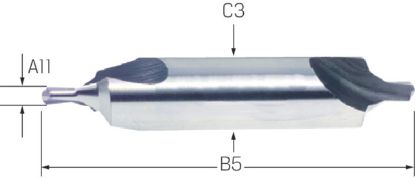 Slika SVEDER SREDIŠČNI D3,15mm 60° DIN333/B HSS