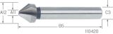 Slika Kegelsenker HSS 75° DIN  347/C    8,30mm PREMUS