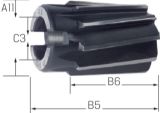 Slika Aufsteck-Reibahle HSSE DIN  219/B   28,00mm PREMUS