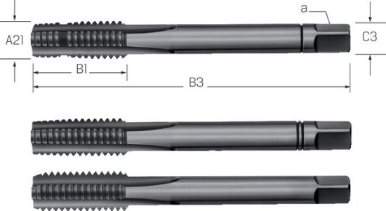 SVEDER NAV.ROČNI DIN352 M2 HSS-E (1Gar=3Kos) 