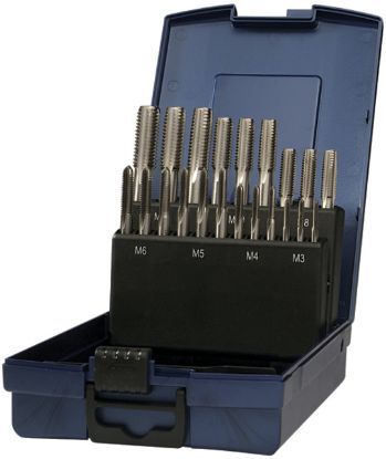 Slika SVEDRI NAVOJNI ROČNI DIN352 v garnituri M3-M12 HSS