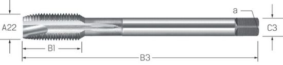 SVEDER NAV.STROJNI DIN2184-1 UNF 0"-80 HSS-E-V3       